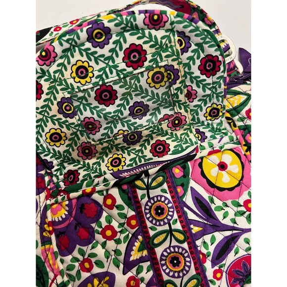 Vera Bradley Viva La Vera Saddle Up Crossbody Handbag with Matching Euro Wallet - Picture 5 of 8